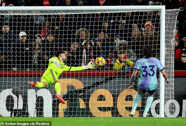 David Raya's Mixed Night: Error Then Stunning Save Against Brentford