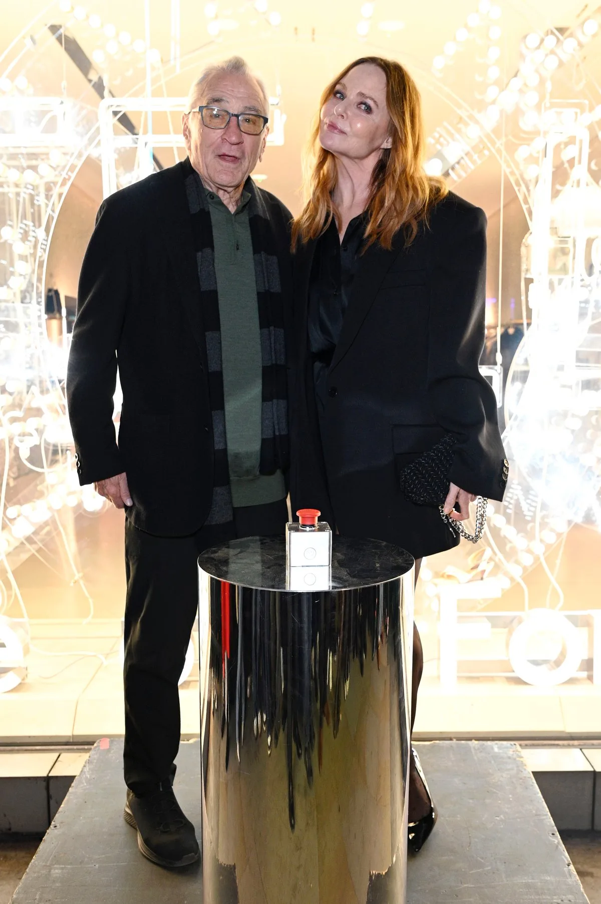 Robert De Niro Joins Stella McCartney for Festive Christmas Lights Switch-On in London