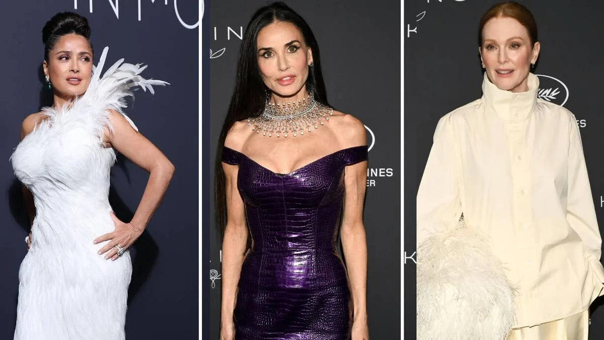 Demi Moore and Salma Hayek Lead Best Dressed at Cannes Kering Awards