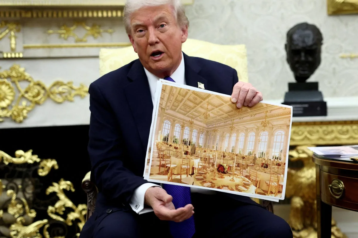 Democrats Introduce Bill to Restrict Donations for Trump's Ballroom Project
