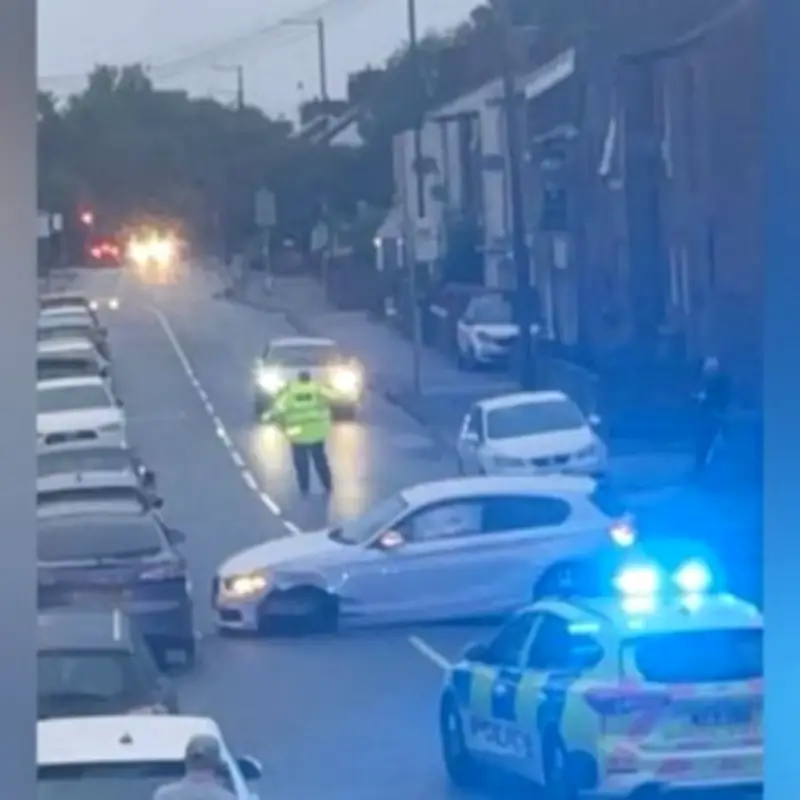 Denton Road Reopens After Woman De-Arrested in BMW Crash