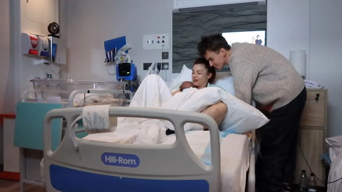 Joe Sugg and Dianne Buswell share emotional birth story of son Bowden