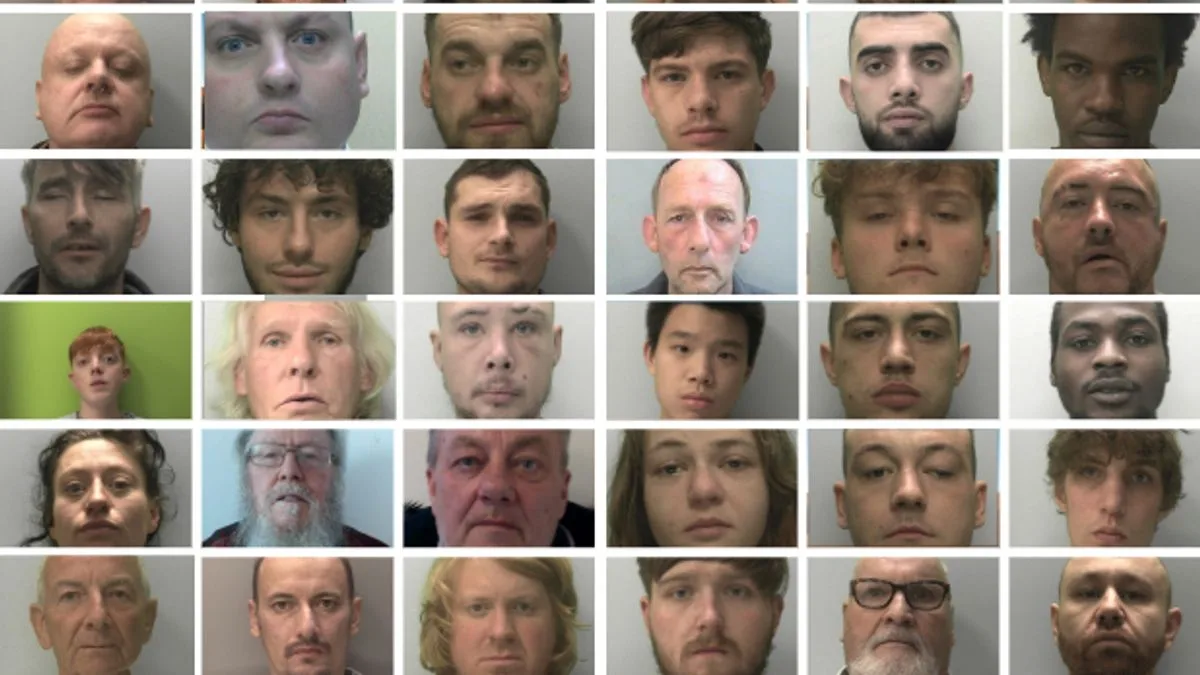 Devon's Worst Criminals of 2024: From Murder to Drug Gangs