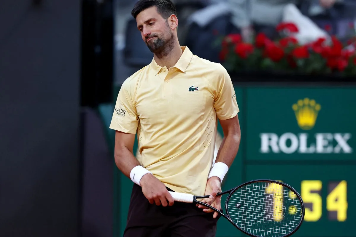 Djokovic Shocked By Prizmic At Italian Open