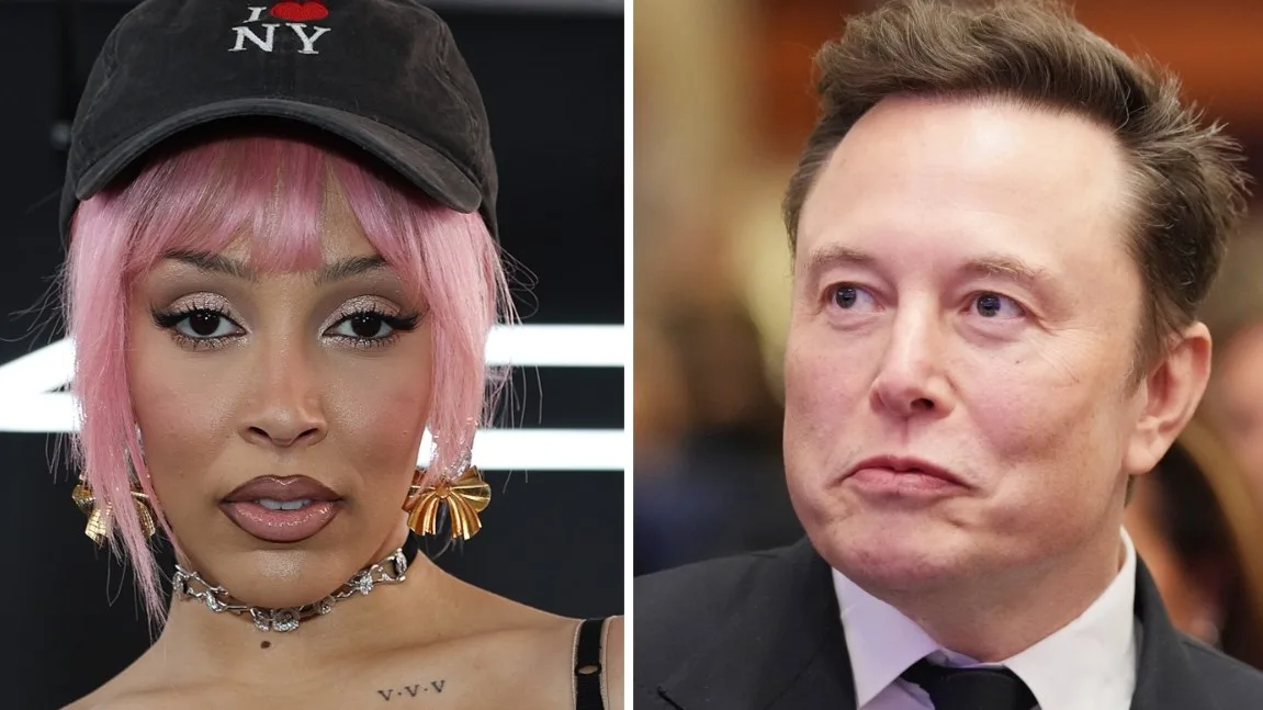 Doja Cat Calls Elon Musk ‘Barrel Chested Ewok’ in Rant Over X Audio Feature Removal