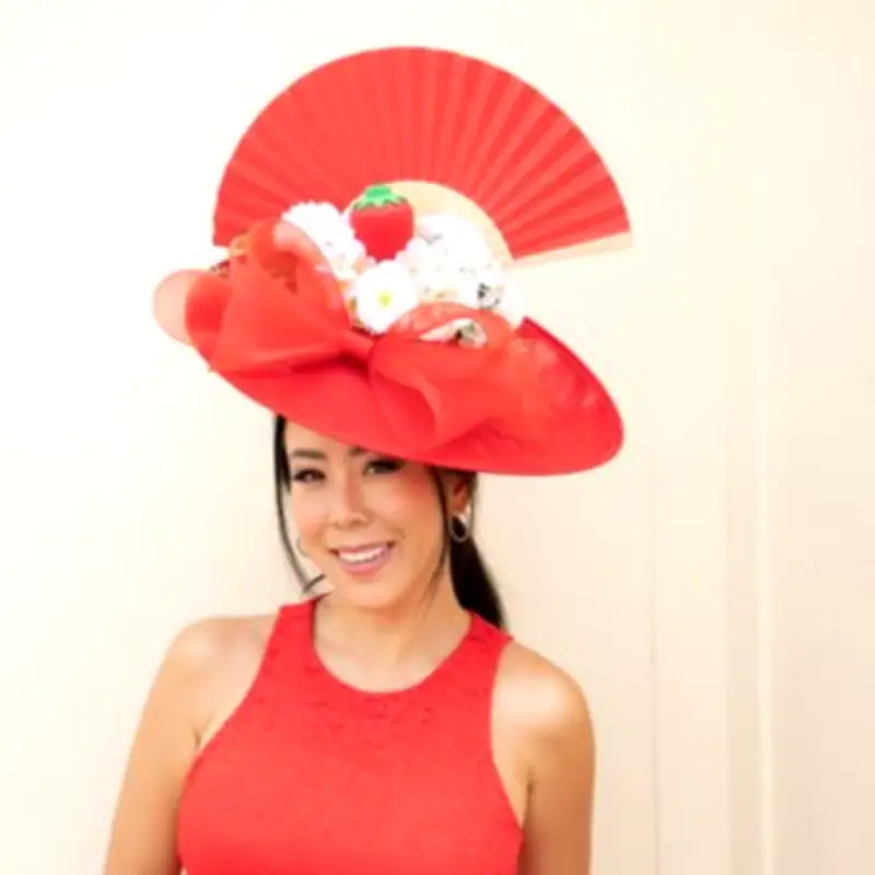 Dr Tara Turns Heads with Sex Toy Fascinator at Royal Ascot Ladies Day
