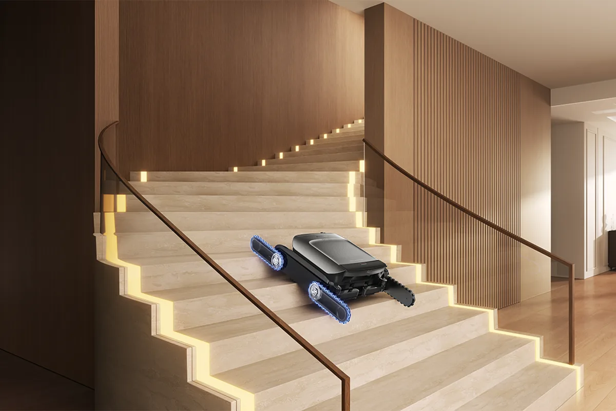 Dreame Cyber X: Robot Vacuum Transporter That Climbs Stairs Unveiled