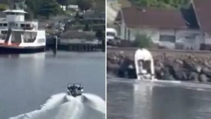 Drunk Boater Passes Out, Crashes into Rocks Near Washington Ferries