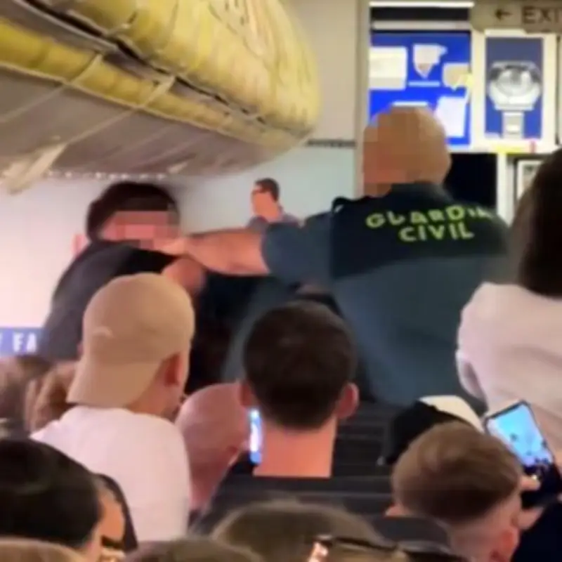 Drunk Ryanair passenger punches cop, beaten with baton on flight