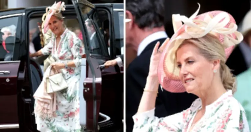 Duchess Sophie Stuns in Floral Dress at Garter Day Ceremony in Windsor