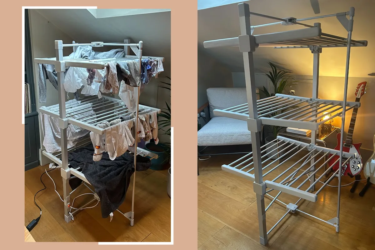 Dunelm Heated Airer Saves Money and Space, Beats Tumble Dryer Costs