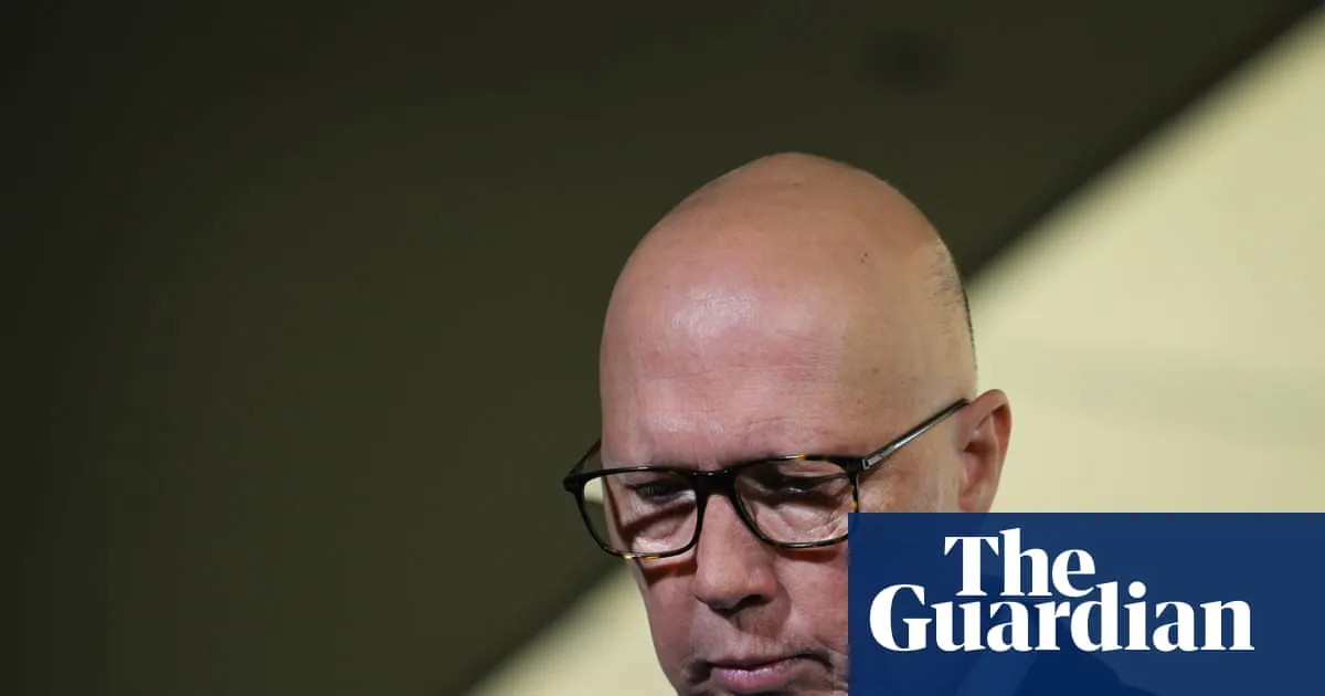 Peter Dutton labelled Australia's most unpopular opposition leader in decades
