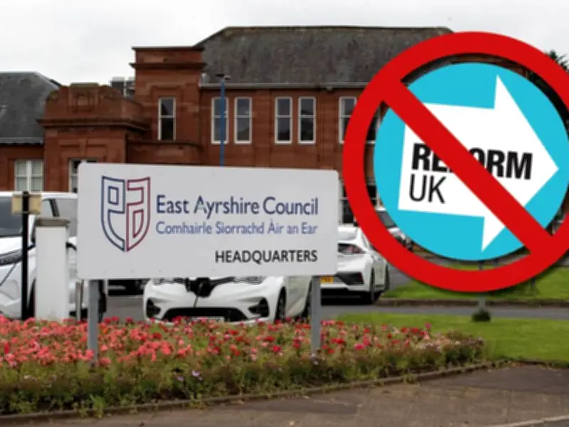 East Ayrshire Council Bans Cooperation with Reform UK