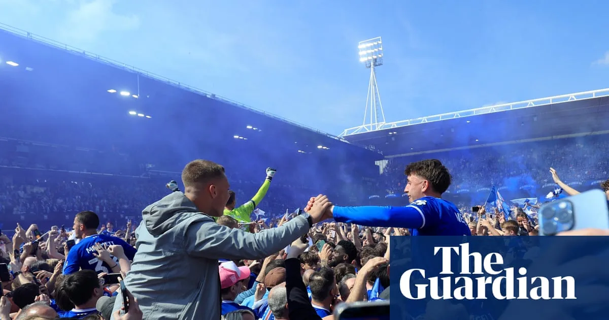 Ed Sheeran Watches Ipswich Town Promotion