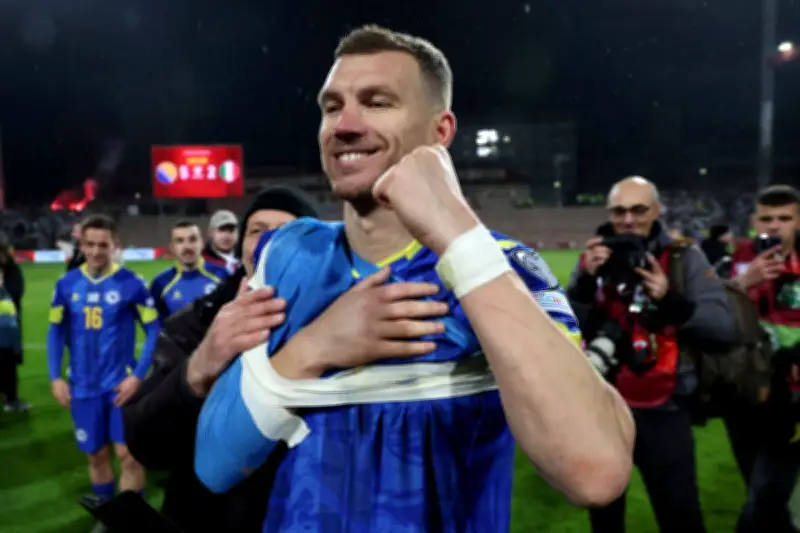 Edin Dzeko, 40, Leads Bosnia to World Cup Dream