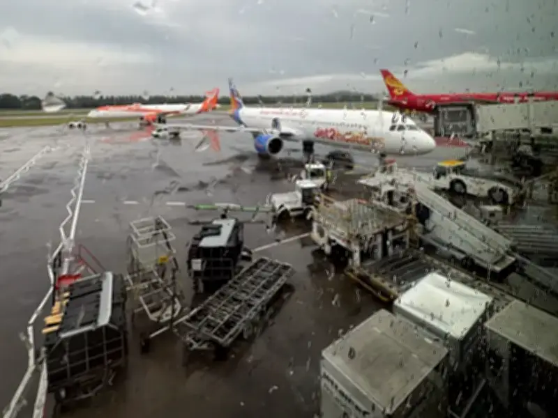 Edinburgh Airport Flights Disrupted by Thunderstorms