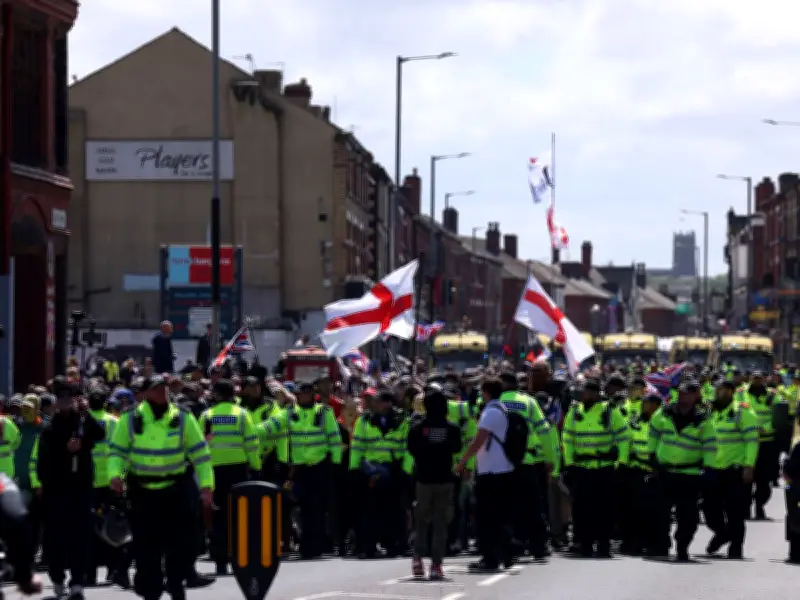 Eight Arrested During Protests on County Road in Walton, Liverpool