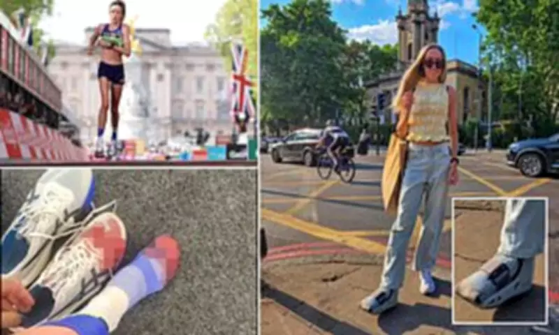 Eilish McColgan Forced to Wear Medical Boot After London Marathon Injury