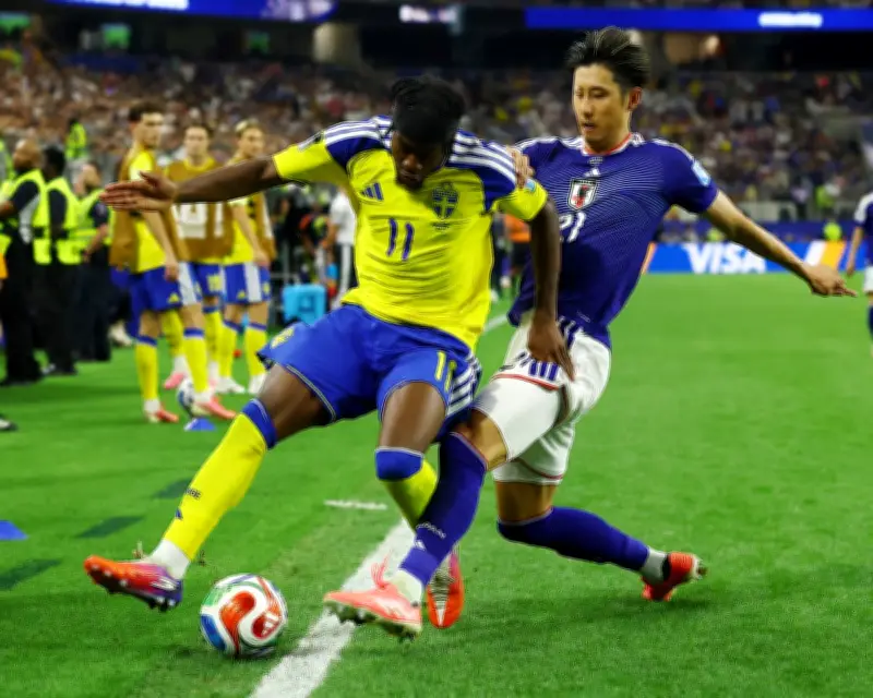 Elanga Strike Seals World Cup Draw for Sweden Against Japan