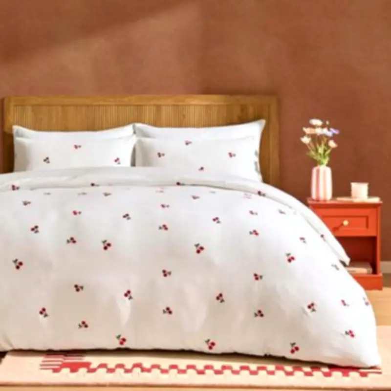 Embroidered Bedding Set Reduced from £50 to £30 at Dusk