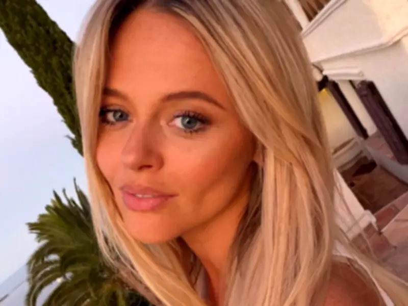 Emily Atack's Perfect Nude Lip Combo for Summer Brides
