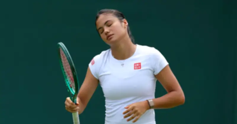 Emma Raducanu Quits Practice Session, BBC Faces Wimbledon Challenge