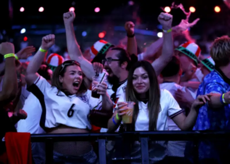 England Fans Erupt as Three Lions Secure World Cup Win Over Croatia