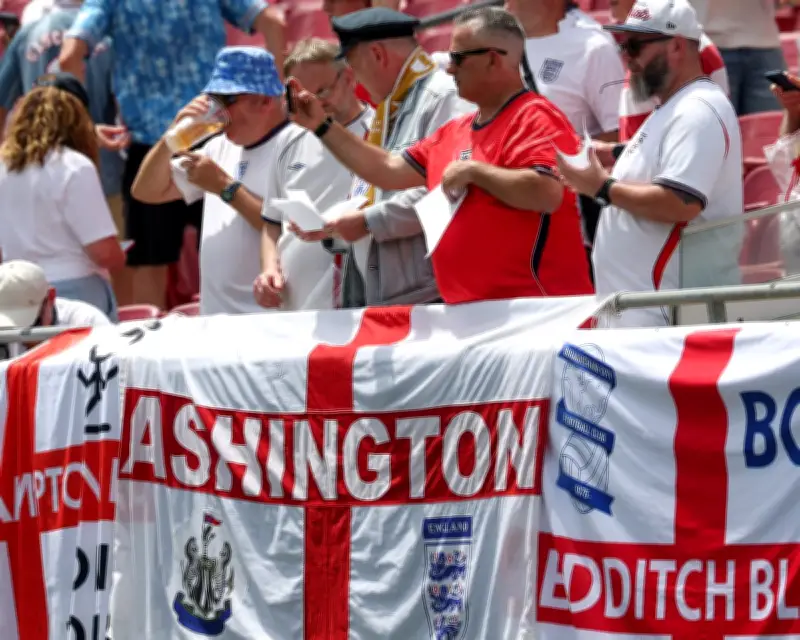 England Fans Face Flag Confiscation at World Cup Opener in Dallas