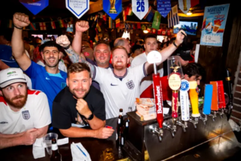 England Fans Gather in Dallas Ahead of World Cup Opener Against Croatia