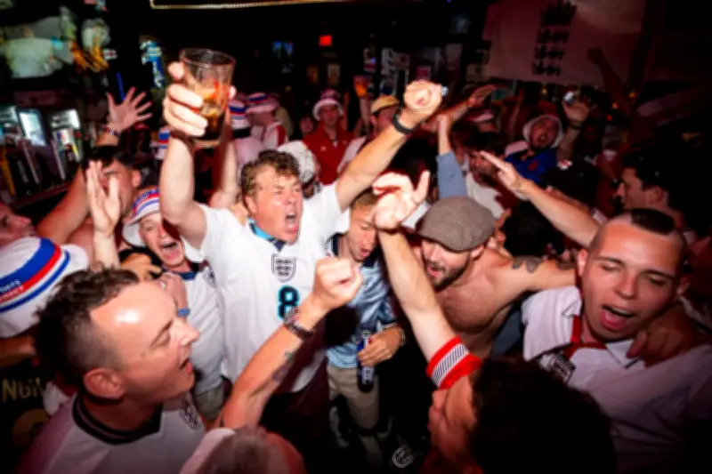 England Fans 'Optimistic' Ahead of World Cup Match vs Ghana