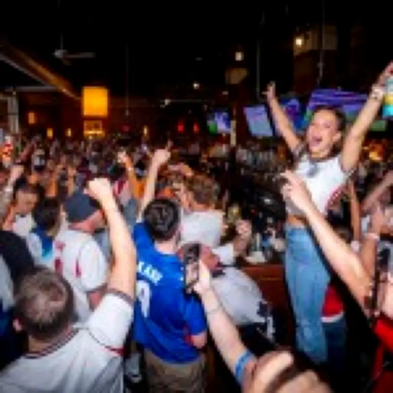 England Fans Take Over Boston Ahead of World Cup Clash with Ghana