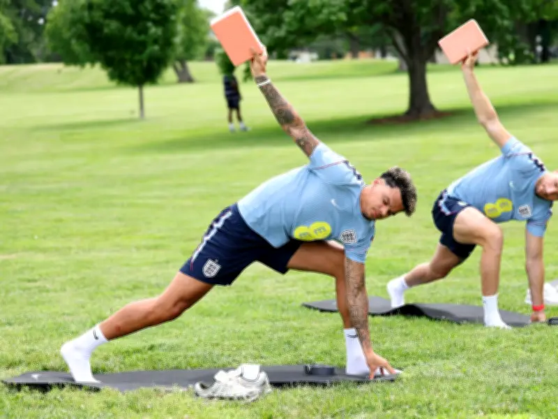 England Stars Relax with Yoga Ahead of World Cup Clash with Panama