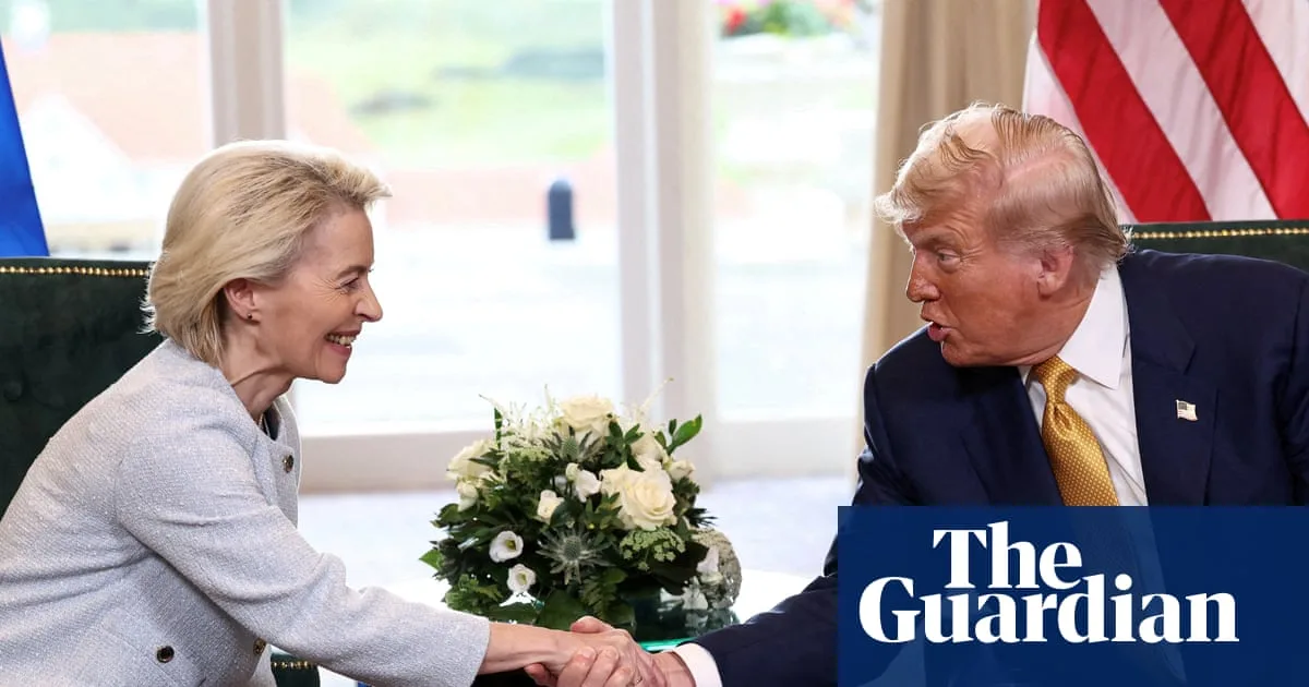 Investor Confidence in EU Plummets After Trump Trade Deal