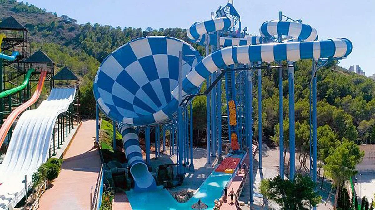 Benidorm Waterpark Opens One of World's Largest Slides Near UK