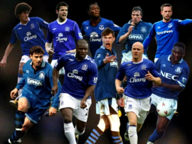 Everton Record Signings Valued at £104m in Today's Market