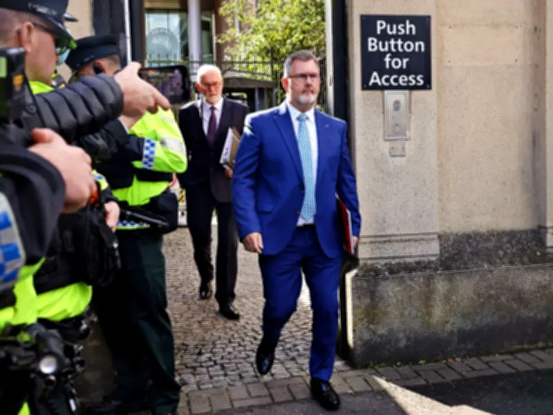 Ex-DUP leader Jeffrey Donaldson convicted of 18 sex offences including child rape