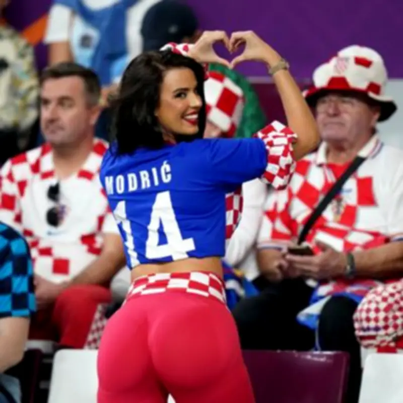 Ex-Miss Croatia Ivana Knoll: World Cup's Sexiest Fan's Risqué Snaps
