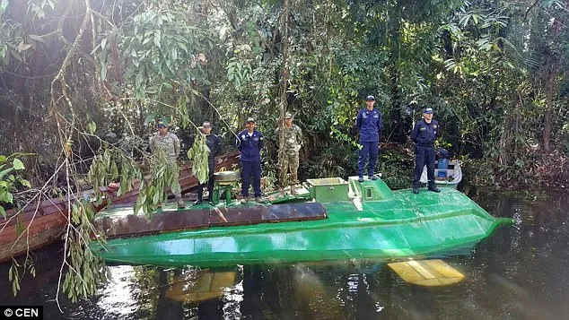 Colombian Army Seizes £1.1m Electric Narco-Submarine