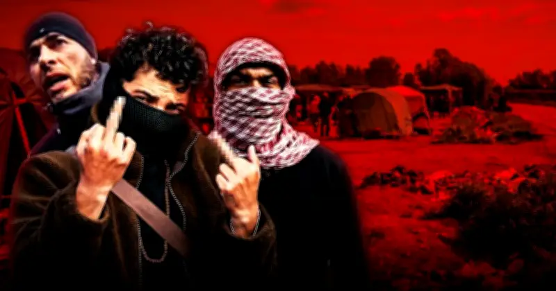 Express Reporter Attacked Inside Migrant Camp: 'They Threw a Mango!'