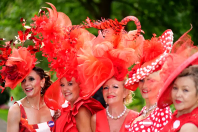 Extraordinary Headwear Steals Show at Royal Ascot Ladies Day