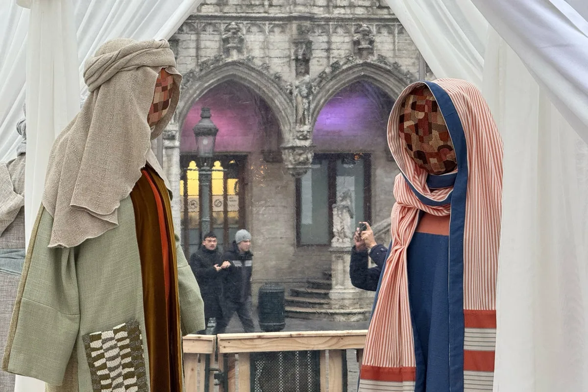 Faceless Infant Jesus Stolen From Brussels Nativity