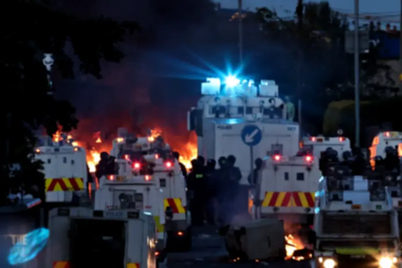 Family of Belfast stabbing victim 'disgusted' by rioting scenes