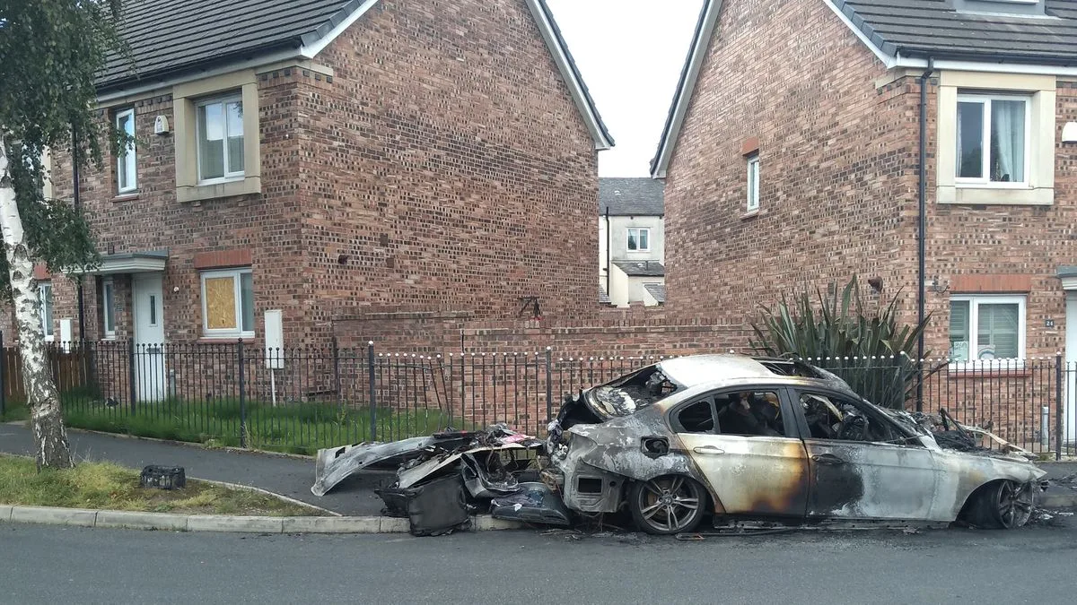 Family's BMW Destroyed in Suspected Arson Attack in Oldham