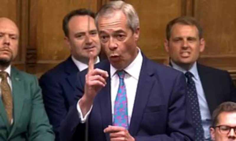 Farage Faces Hostile Commons as MPs React with Anger and Hisses