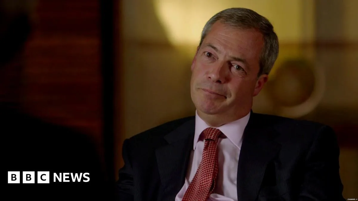 Farage Slammed For Equality Act Claim On White Male Job Losses