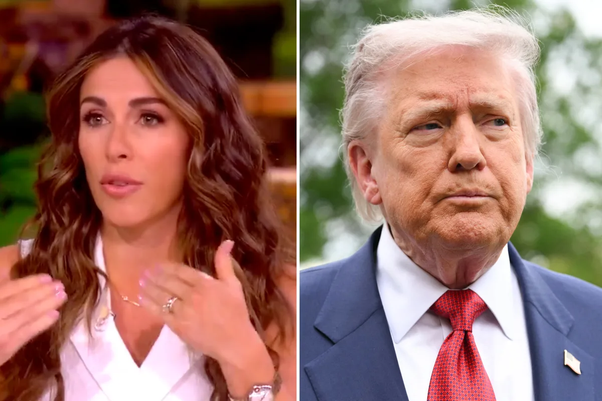 The View's Alyssa Farah Griffin Defends Opening Trump Account for Newborn Son