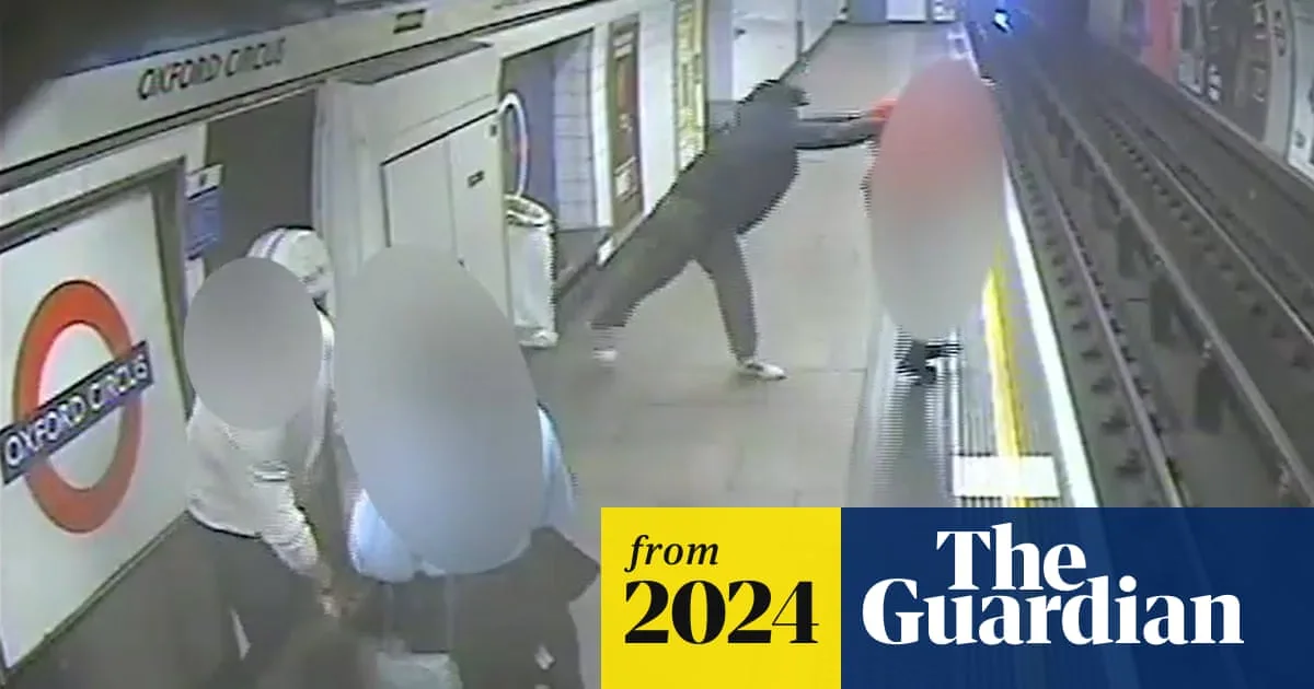 Homeless Man Jailed for Life for Pushing Postman onto Tube Tracks