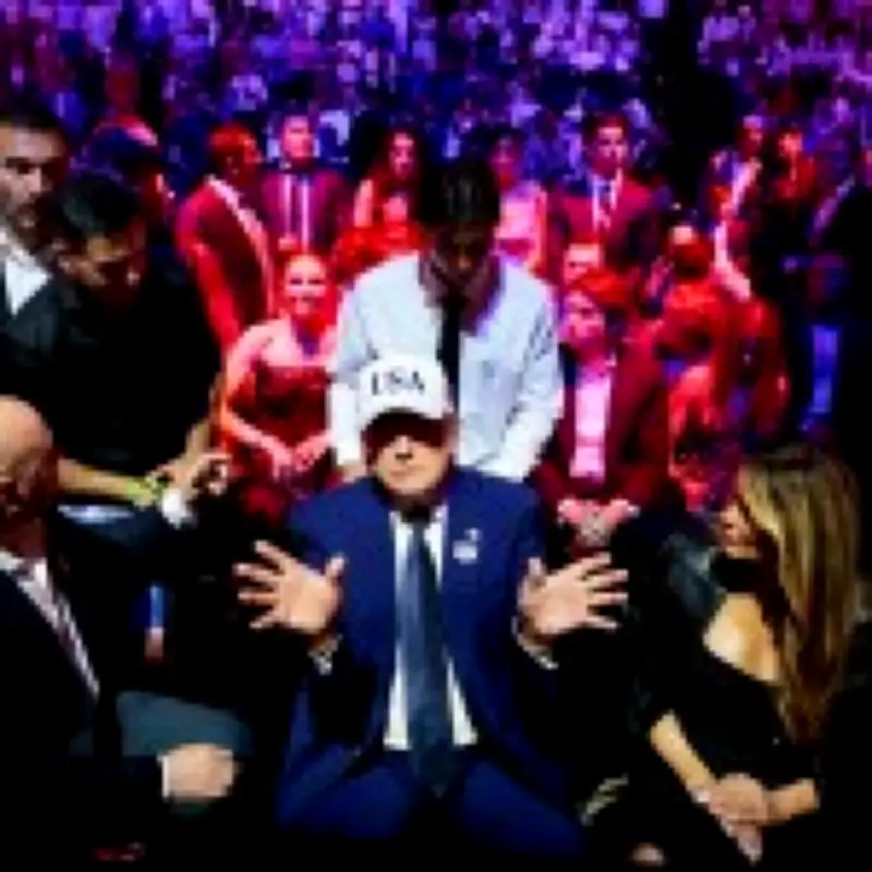 FBI Thwarts Drone Attack Plot at Trump's UFC Event, Five Arrested