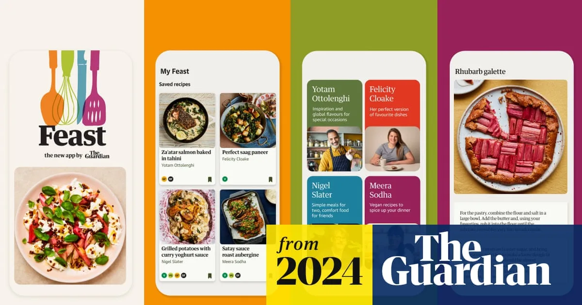 Guardian Launches Feast App to Revolutionise Home Cooking with AI
