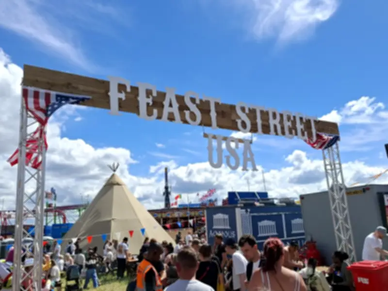 Feast Street USA: Best Place to Eat at The Hoppings This Year